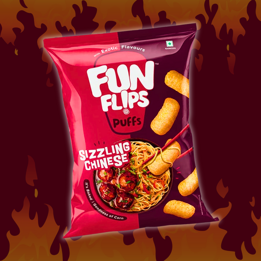 FUN FLIPS SIZZLING CHINESE | 20 Rs Big Pack