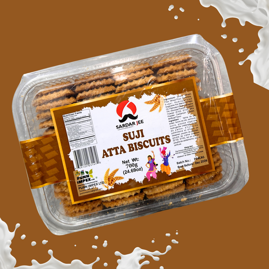 Suji Atta Biscuits | 700gm Pack