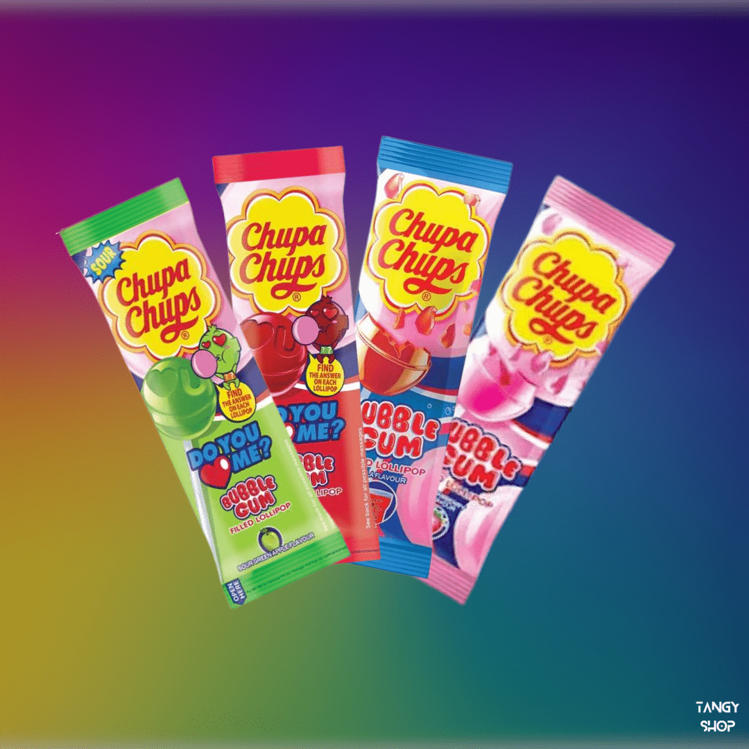 Chupa Chups Bubble Gum Lolipop | From India | Tangy Shop - TANGY SHOP