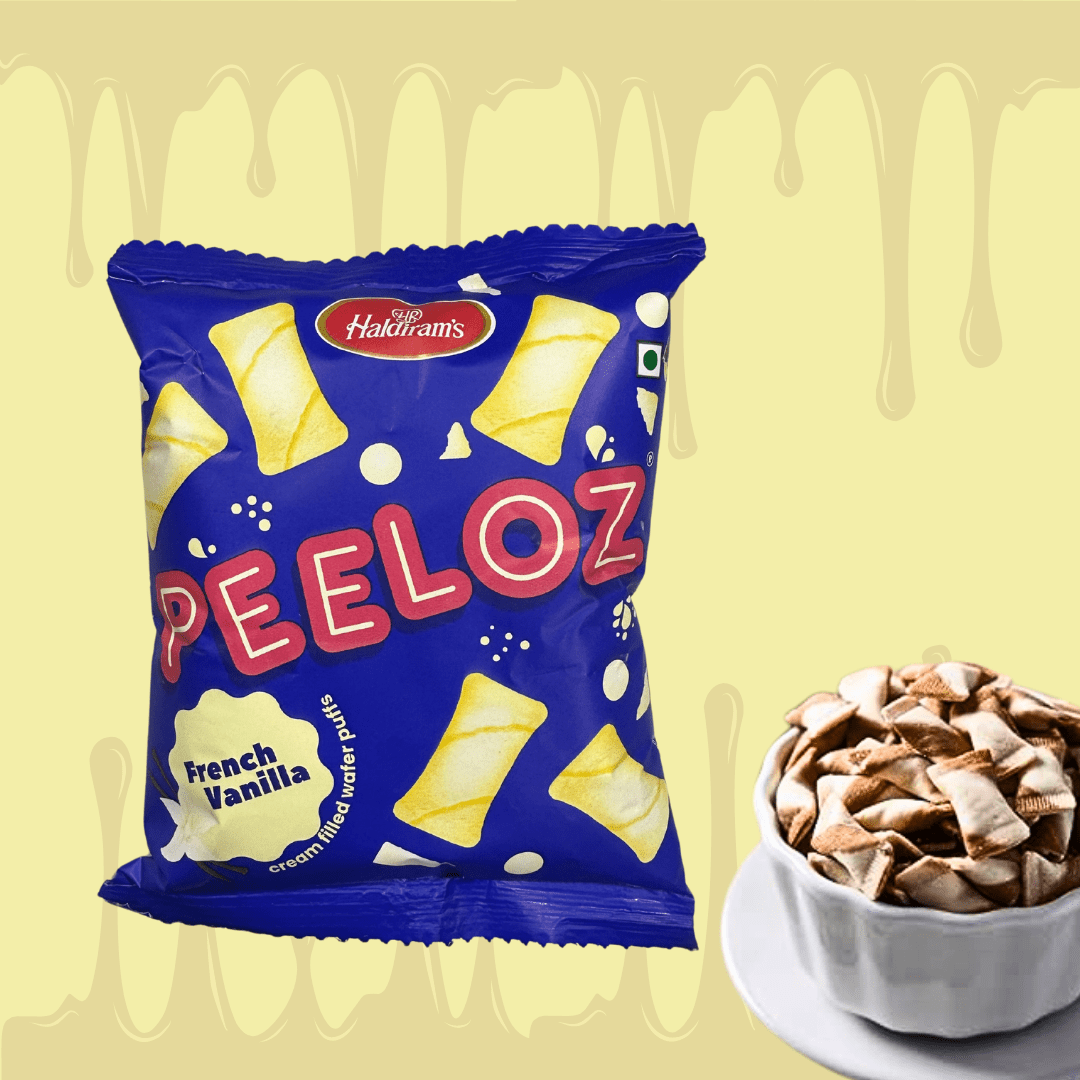 Haldiram Peeloz Vannila Flavour | 33g | Imported From India | Tangy Shop - TANGY SHOP