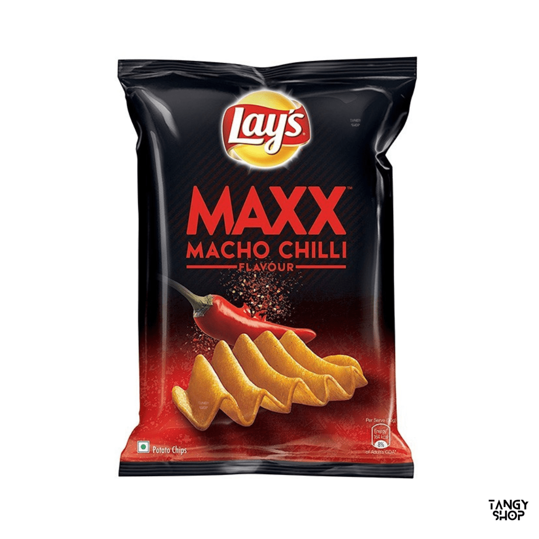 Lays Maxx Macho Chili | 20Rs Pack | Tangy Shop Indian Candies & Snacks ...