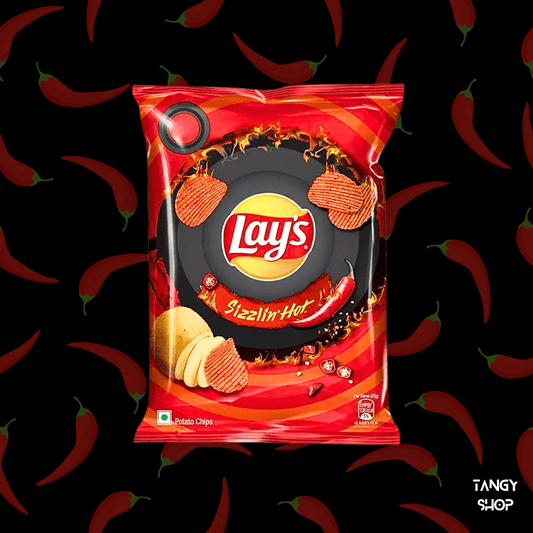 Lays Sizzlin Hot | 20Rs Pack | Imported from India - TANGY SHOP