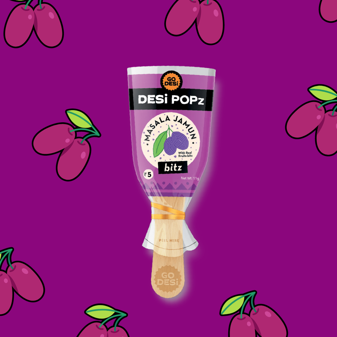 Masala Jamun + Spicy Lolipop | Pack of 5 | GoDesi Popz | Tangy Shop - TANGY SHOP