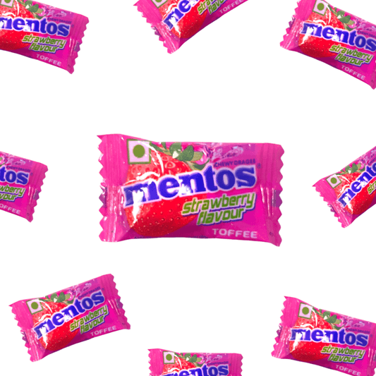 Mentos Strawberry | Pack of 20 | Chewing Gum - TANGY SHOP