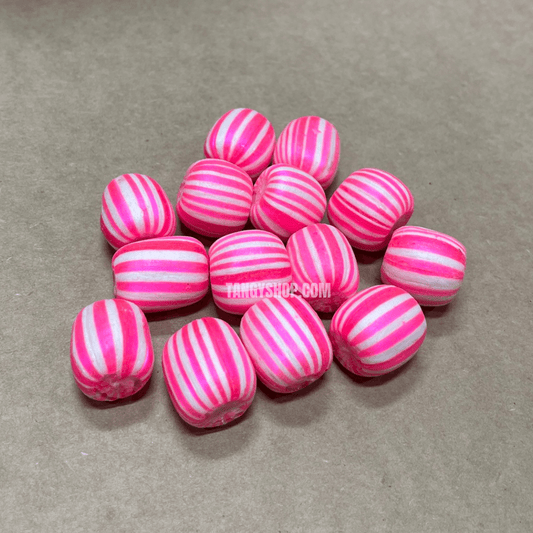 Pink Stripped Candy Balls | Pack of 20 | Tangy Shop - TANGY SHOP