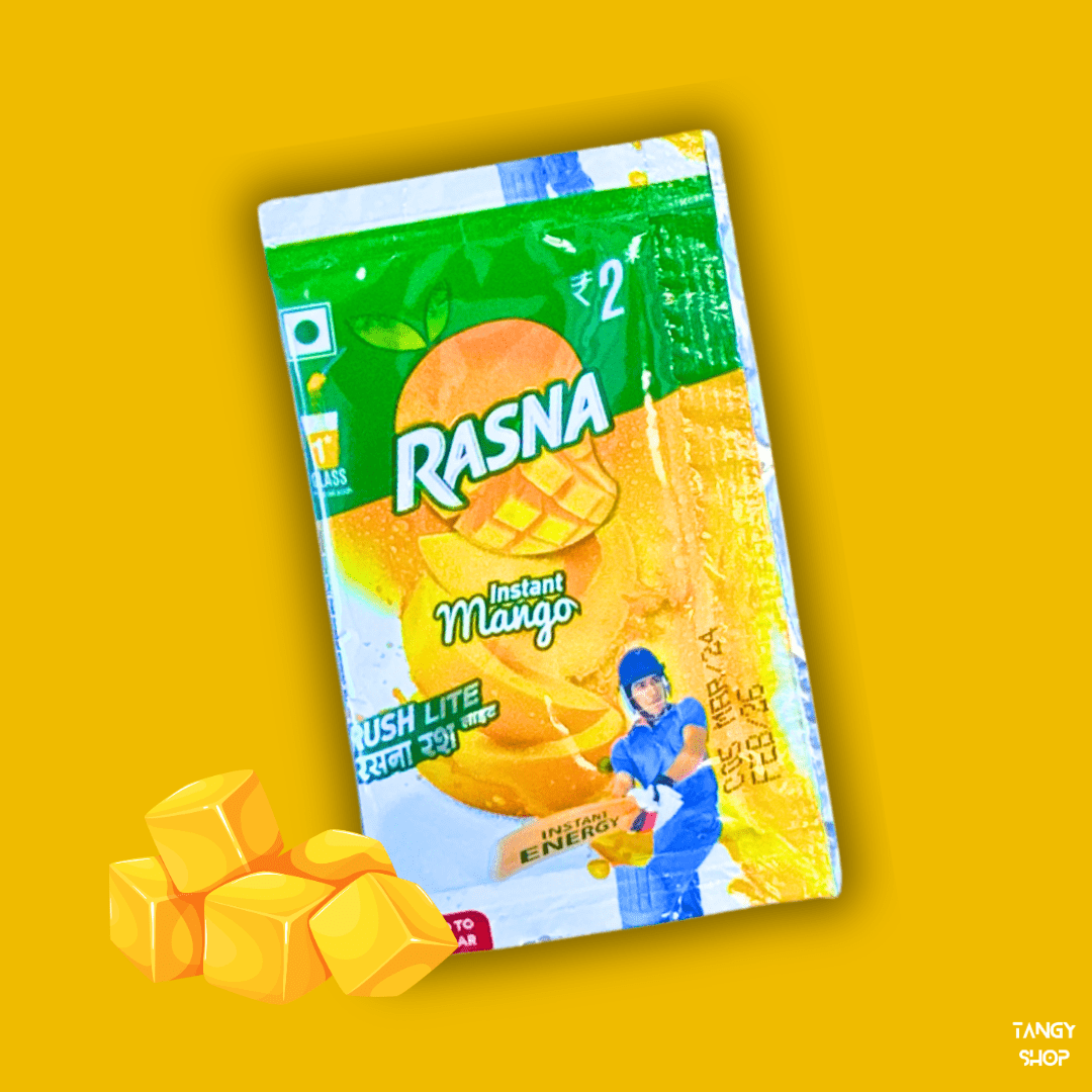 Rasna Mango Flavour | Pack of 24 Pouches | Tangy Shop - TANGY SHOP